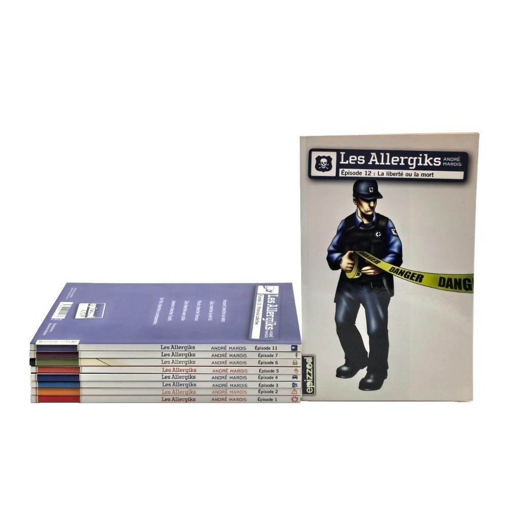 Lot de 9 Les Allergiks la Courte Échelle – Lecture Enfants Français French